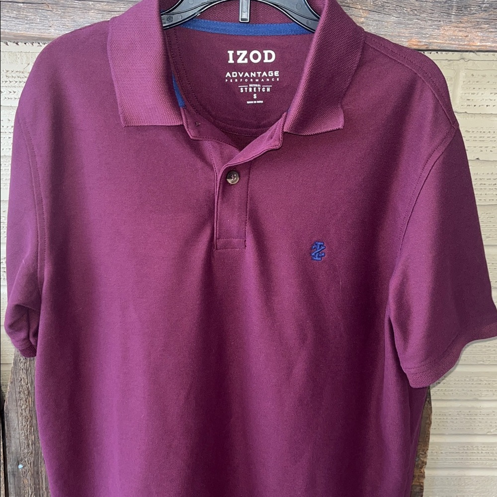 Izod Maroon Polo Shirt